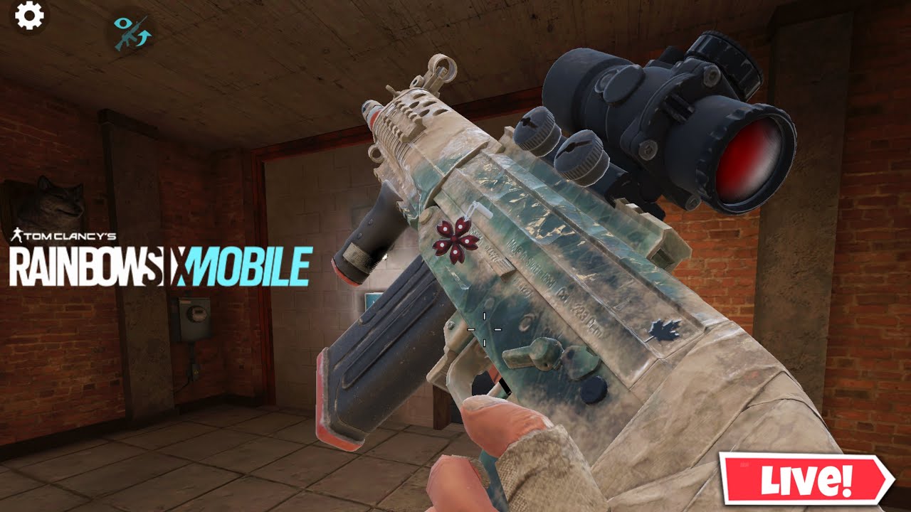 MASTER RANK GAMEPLAY IN R6MOBILE !!! RAINBOW SIX MOBILE