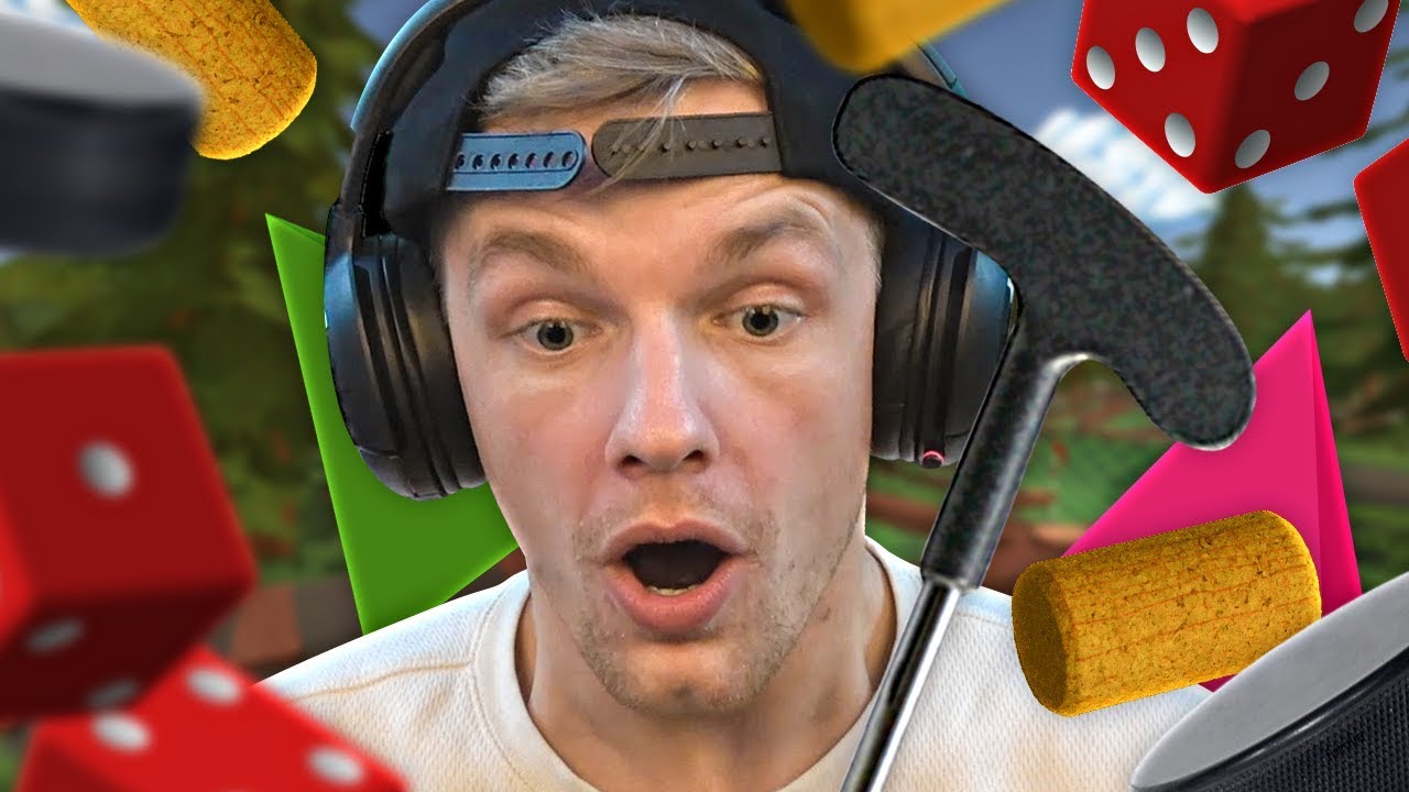GOLFEN MET VREEMDE VOORWERPEN!