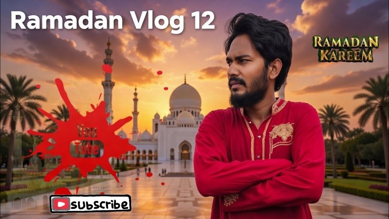 Alhamdulillah, I am here with you with the 12th Vlog of Ramadan ❤  Emdadul Bro Vlog 🥰 Subscribe