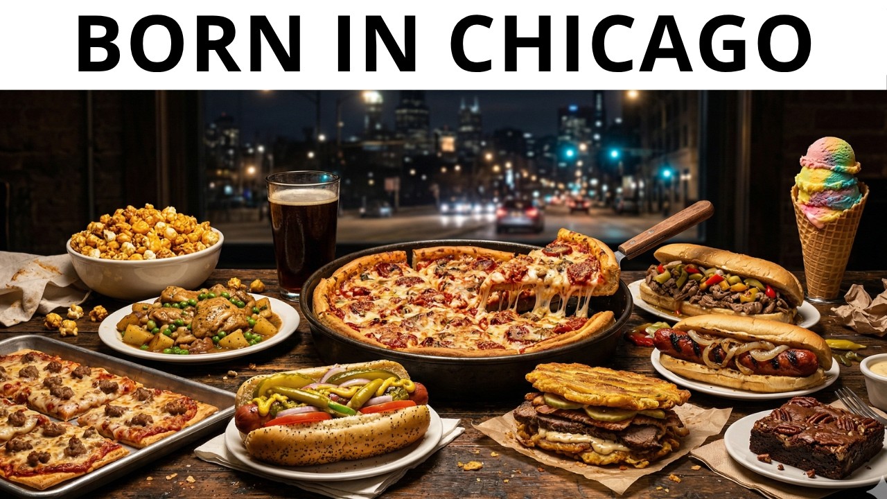 10 Foods INVENTED In CHICAGO