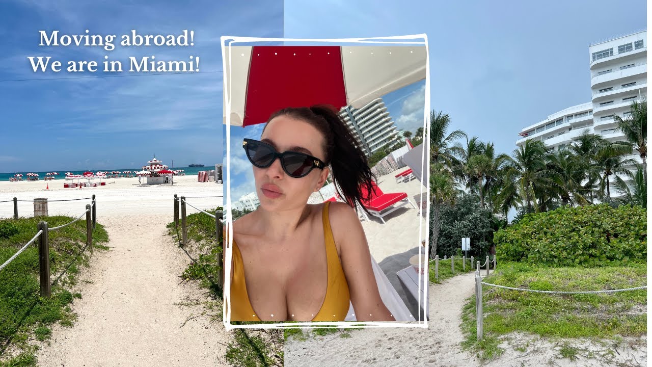 Back in Miami! Moving abroad! American dream! Beach life is finally here.