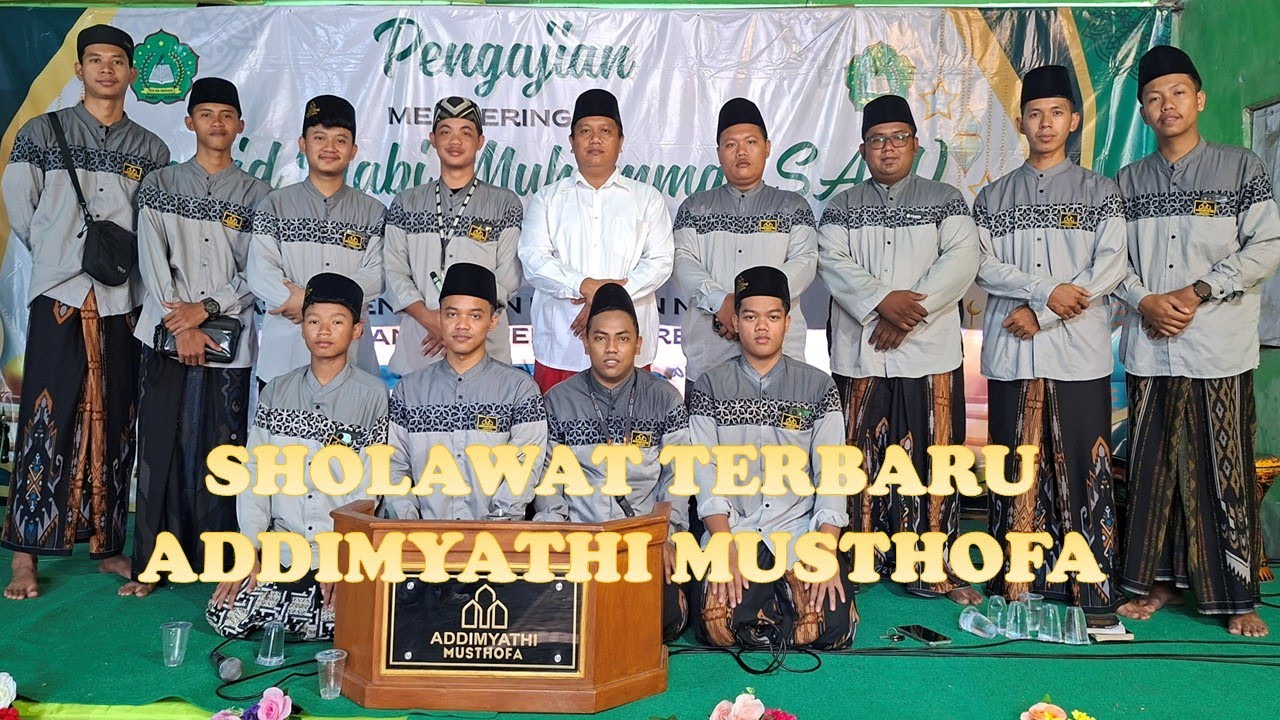 SHOLAWAT TERBARU ADDIMYATHI MUSTHOFA NON STOP 30 MENIT||  MUSIK JEDAG JEDUG