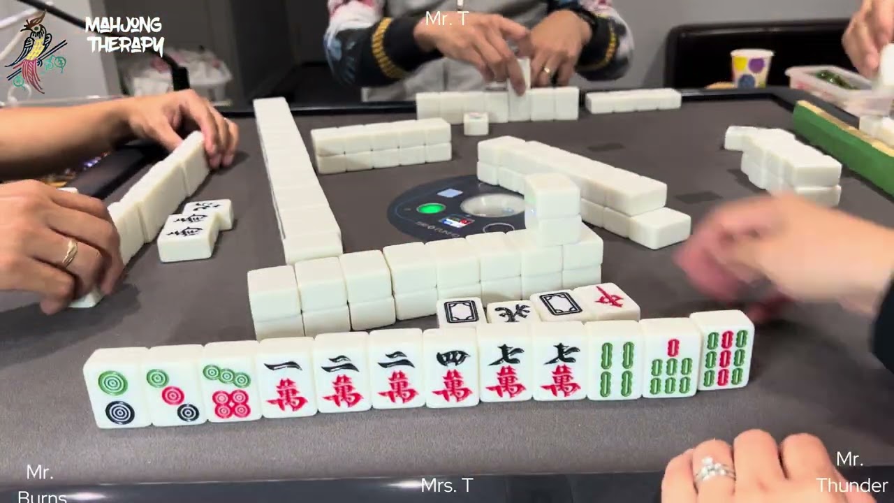 #547 Oct 3 2024 Alaskado na naman si Mr T!🙈😄 #mahjongtherapy #mahjong