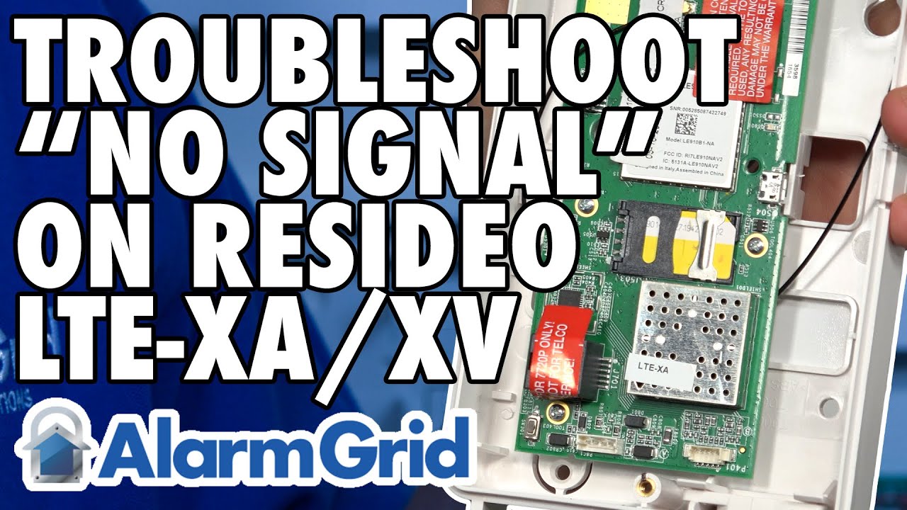 Resideo LTE XA or LTE XV: Troubleshooting 