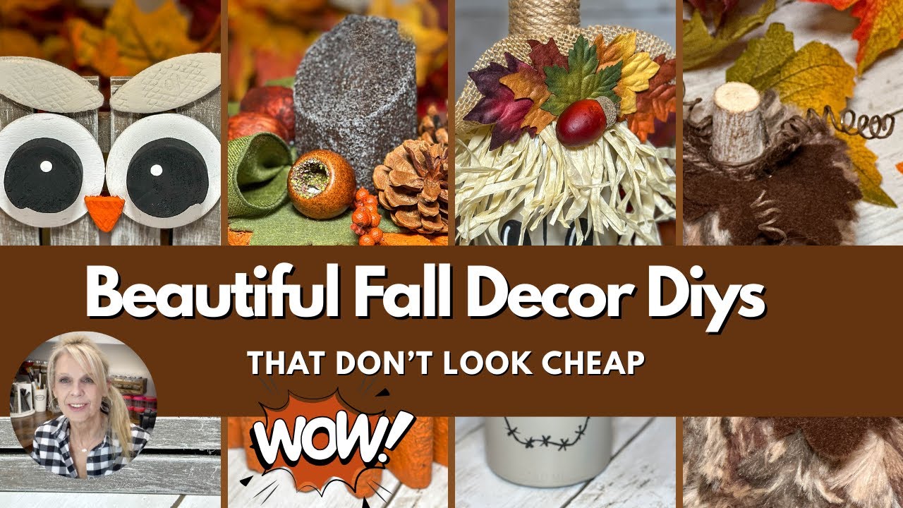 Beautiful DIY Fall Home Decor Ideas | Easy & Budget-Friendly Autumn Crafts