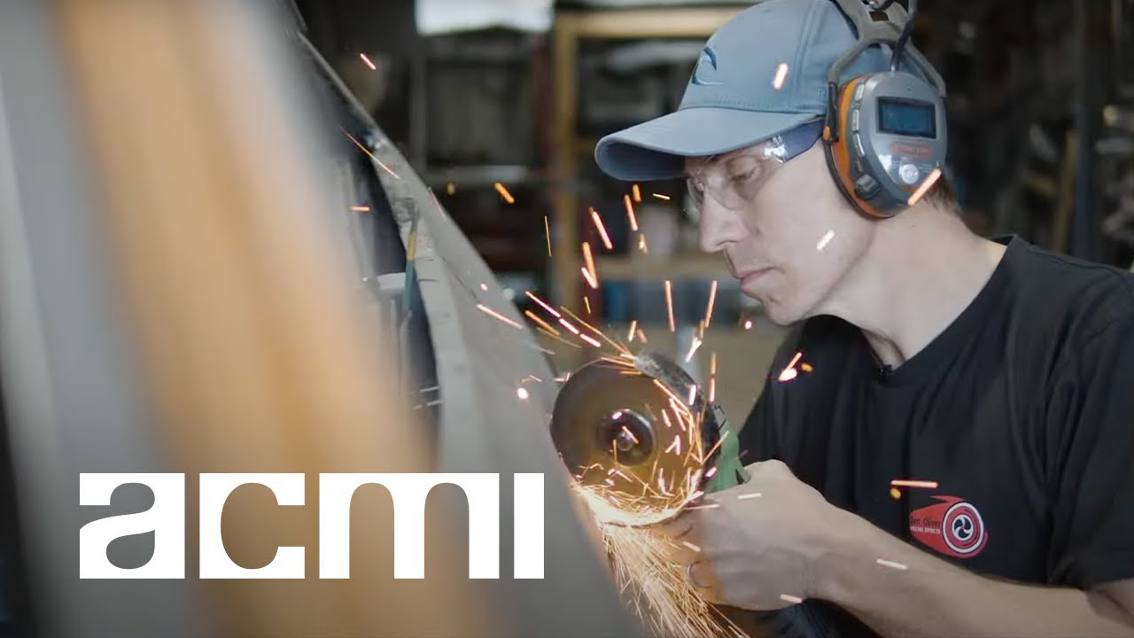 He cut a Mad Max V8 Interceptor in half! 🤯