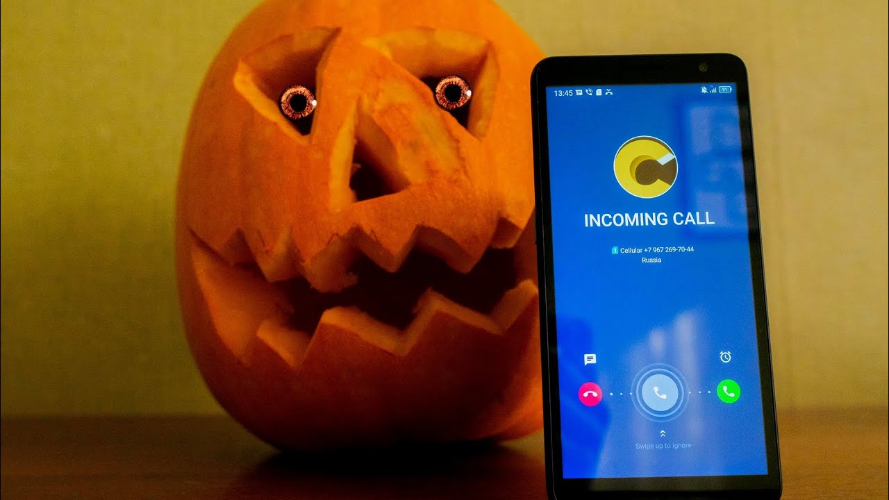 Halloween Incoming Call (Rehearsal)