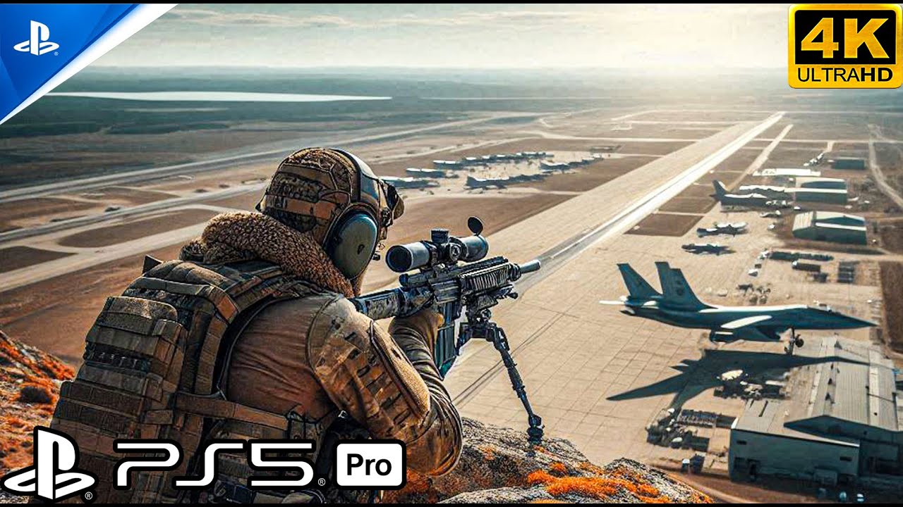 УНИЧТОЖЕНИЕ АВИАБАЗЫ МАКАРОВ (PS5) Реалистичный геймплей ULTRA Graphics [4K 60 FPS] Call of Duty