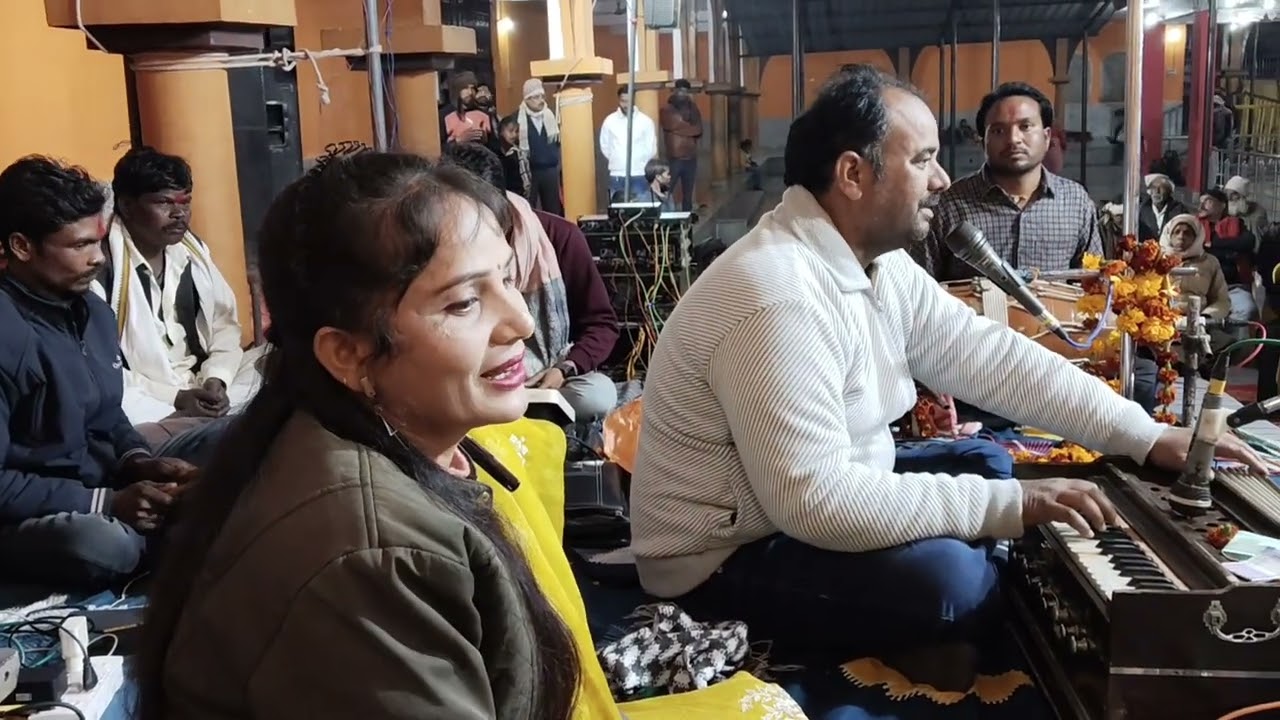माता हरसिद्धि हिढोलना झूली यह बहुत ही सुंदर भजन गायक पंडित जयप्रकाश पटैरिया रोशनी पटेल 
