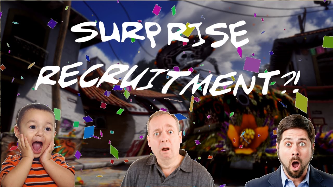 SURPRISE RECRUITMENT?!