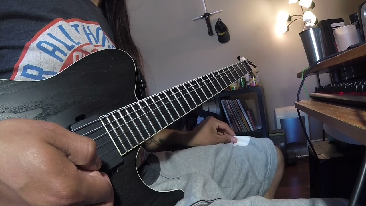 There’s No Sympathy For The Dead - Escape The Fate(Guitar Cover w Solo)