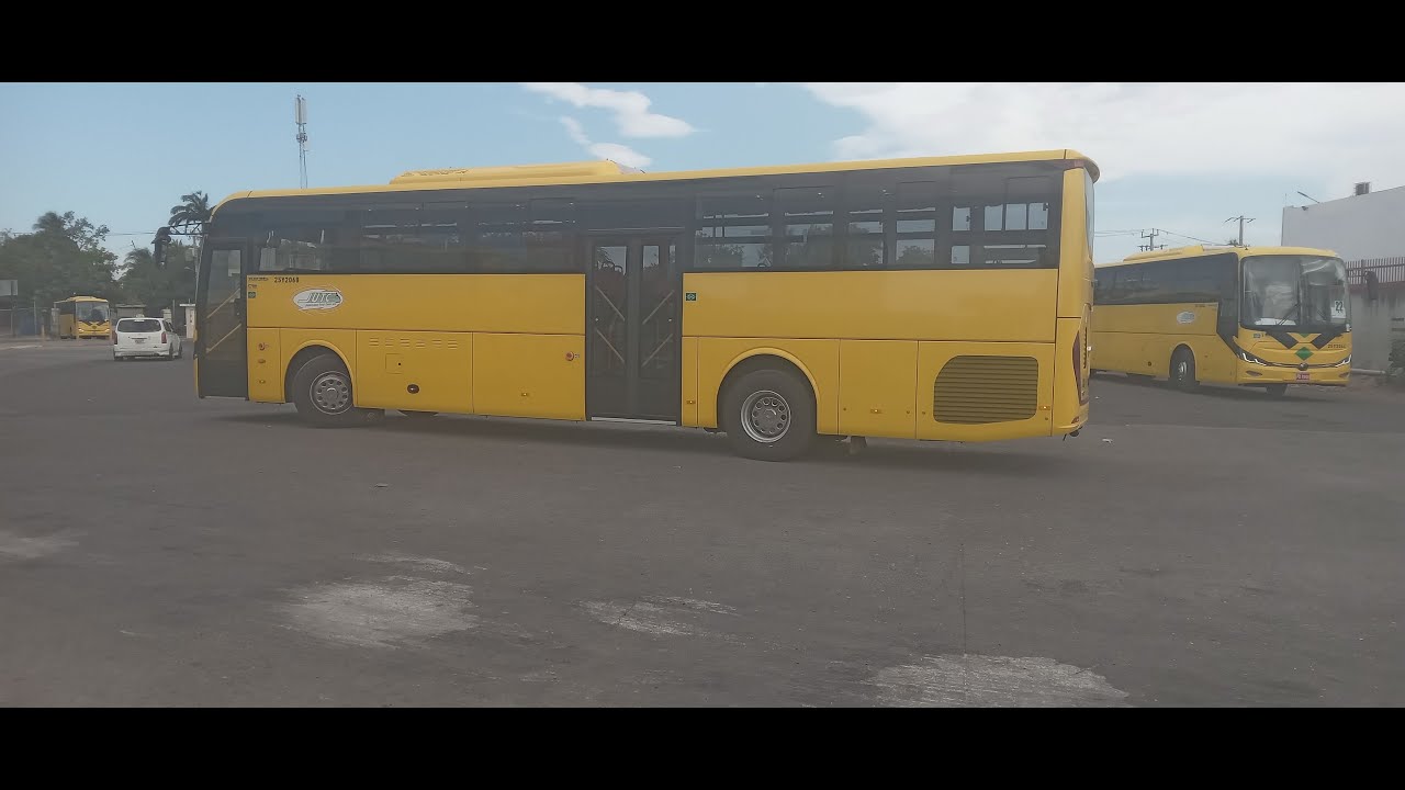 JUTC 2025 Yutong C12 25Y2101 on route 26:  Half Way Tree - Spanish Town