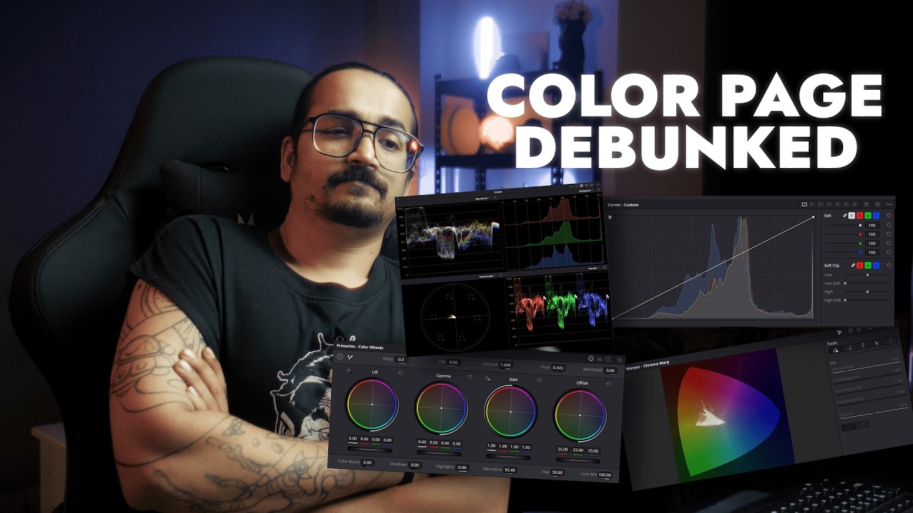 DaVinci Resolve 20 : Color Page Explained  | Beginner&rsquo;s Guide to Color Grading