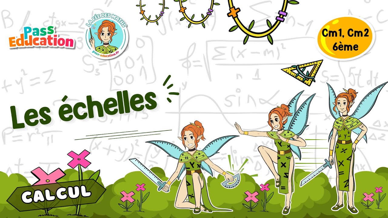 Les échelles - Cm1 Cm2 6ème - Fée des Maths Leçon, Exercices, Evaluations