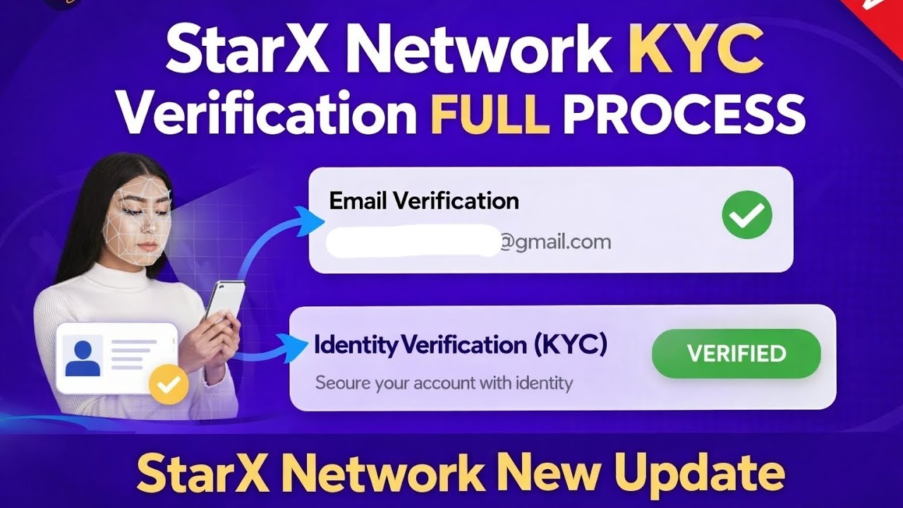 StarX Network KYC Verification Full Process | Starx Network New Update Step by Step Guide