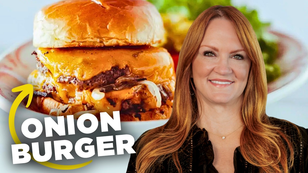 Ree Drummond's ULTIMATE Smashed Onion Burger 🍔 The Pioneer Woman | Food Network