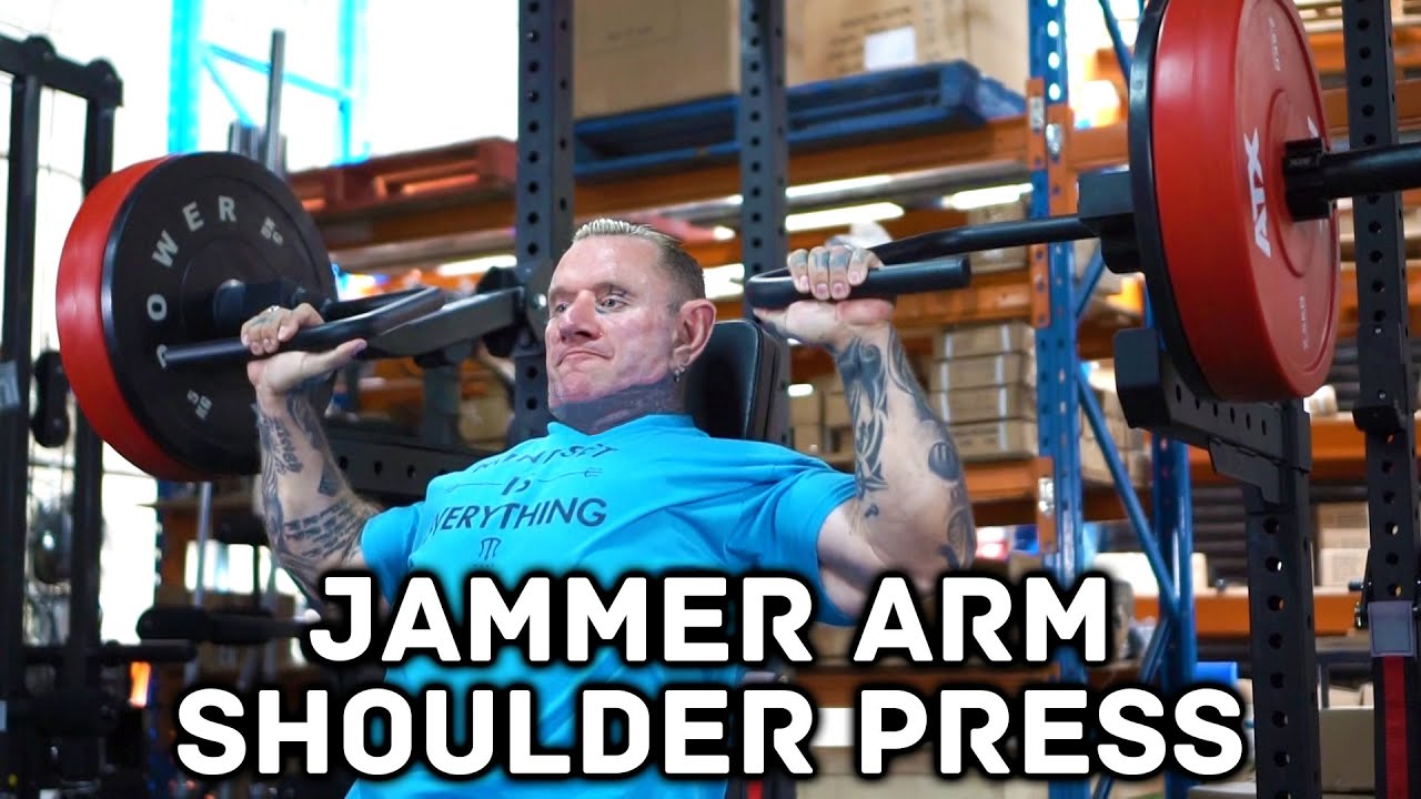 HOW TO: Shoulder Press - ATX&reg; PRX Jammer Arms -  LEE PRIEST