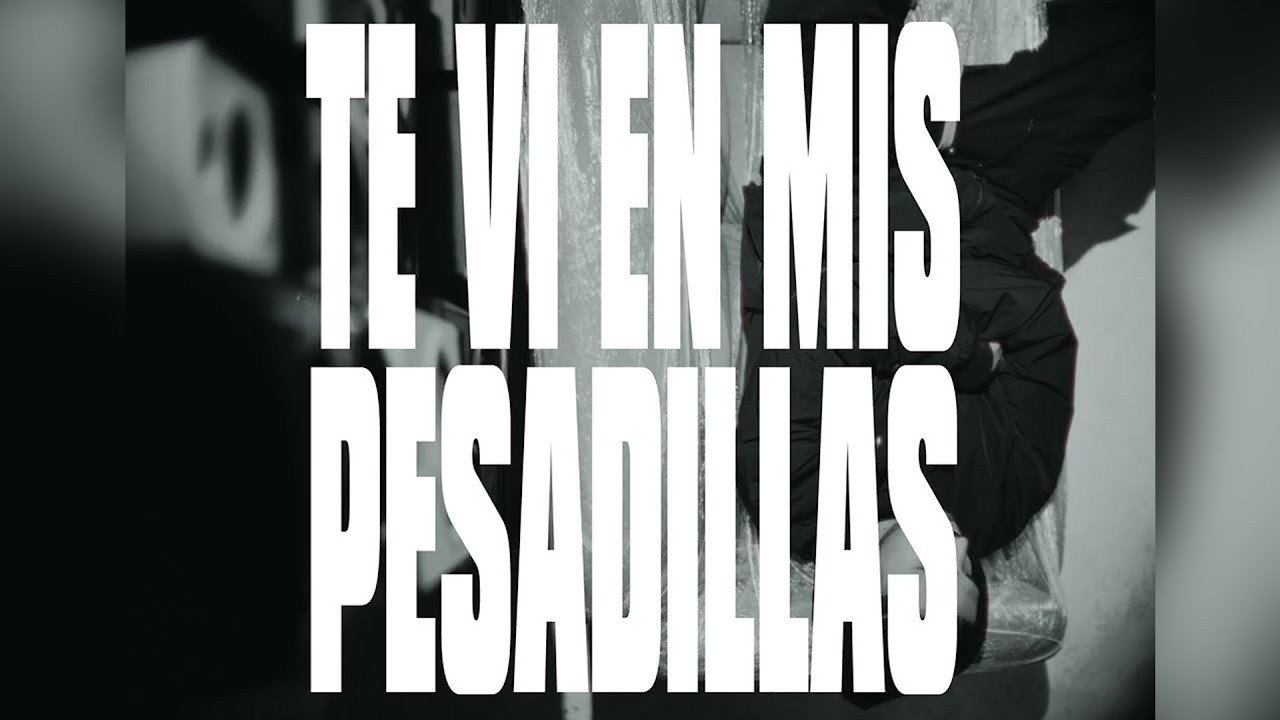 &Aacute;lvaro D&iacute;az - Te Vi En Mis Pesadillas (Visualizer)