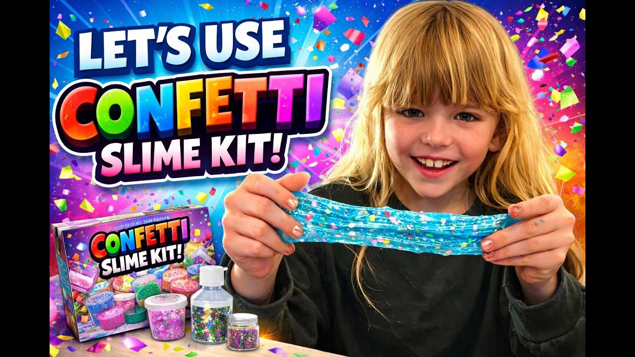 KidzStudioz: Confetti Slime Kit!