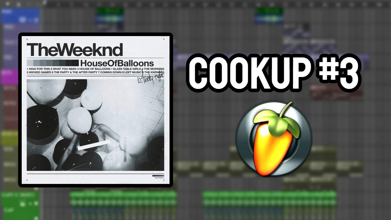 Making a The Weeknd House Of Balloons/After Hours beat (Cookup #3)