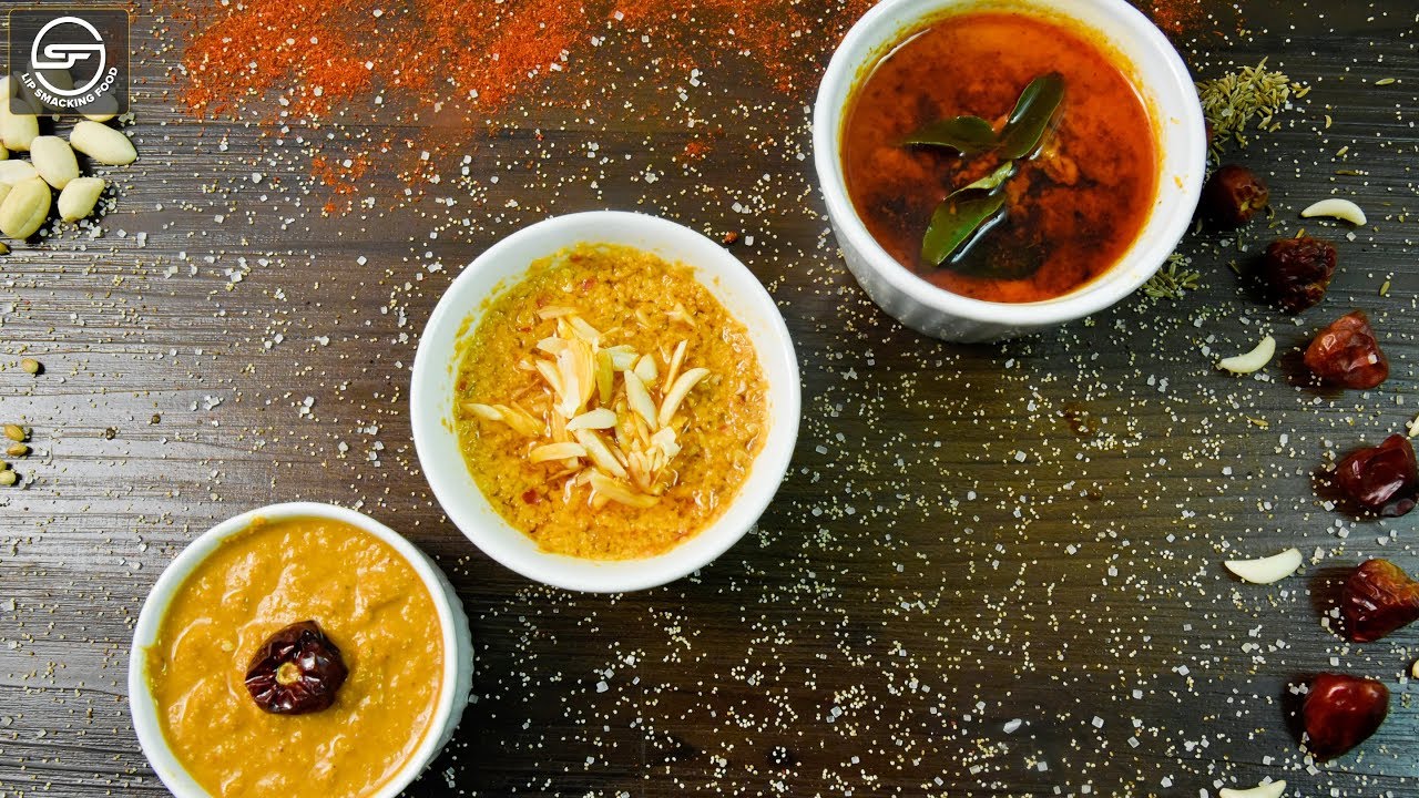 3 Secret Chutney Recipes By Lip Smacking Food