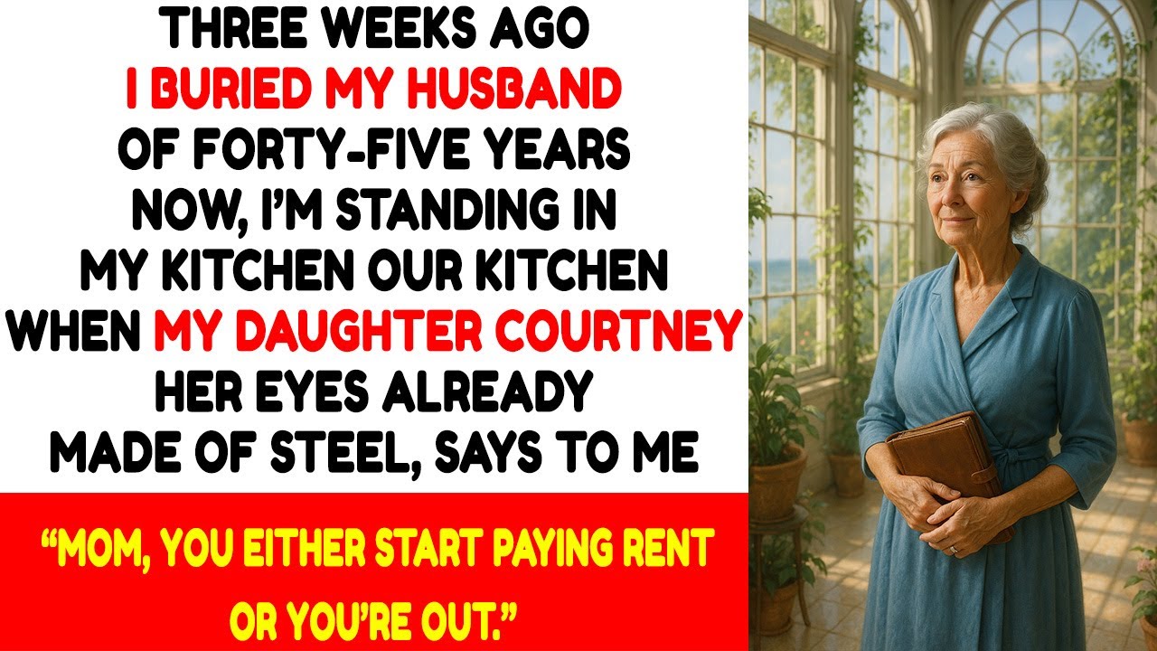 EVELYN MONROE, A 69-YEAR-OLD WIDOW CAST OUT BY HER DAUGHTER