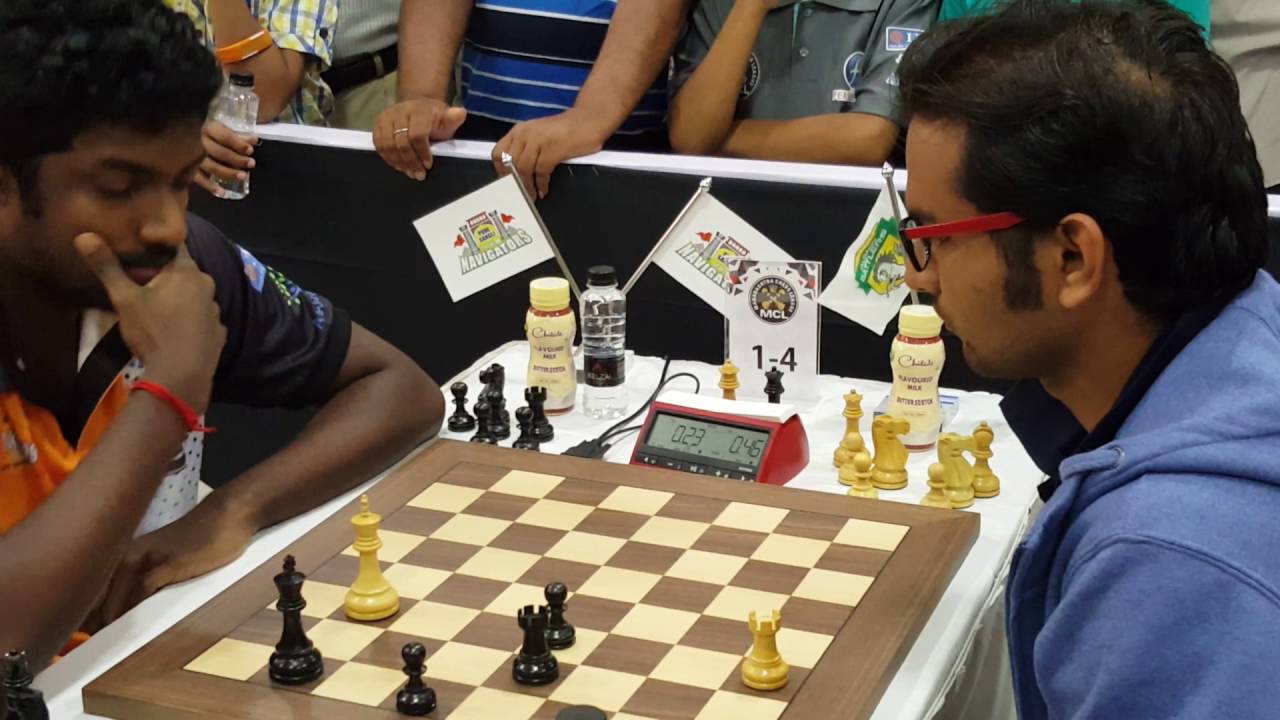 Adhiban shows good technique in rook endgame