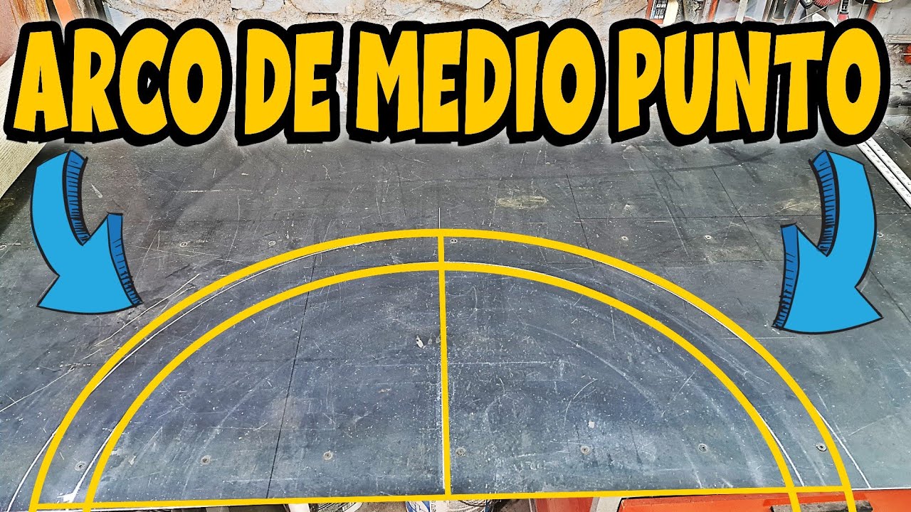🤔 COMO HACER ARCO DE MEDIO PUNTO || HERRERIA || JJ HERRERIA Y MÁS ✅