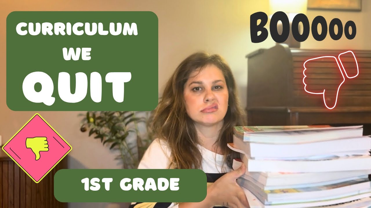 👎🚫What We Quit in 1st Grade Homeschool (and Why)