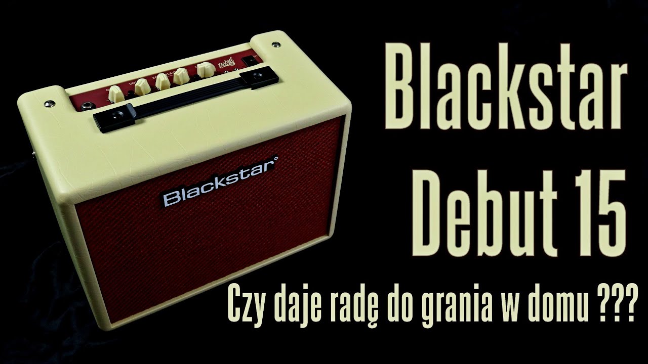 Blackstar Debut 15 - mały domowy wzmacniacz gitarowy z wbudowanym delayem - FOG