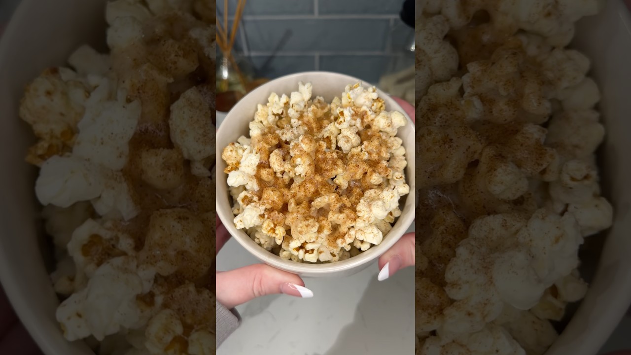 viral texas roadhouse butter popcorn recipe 🍯🍿 #recipe #easydessert #dessert #shorts #popcorn