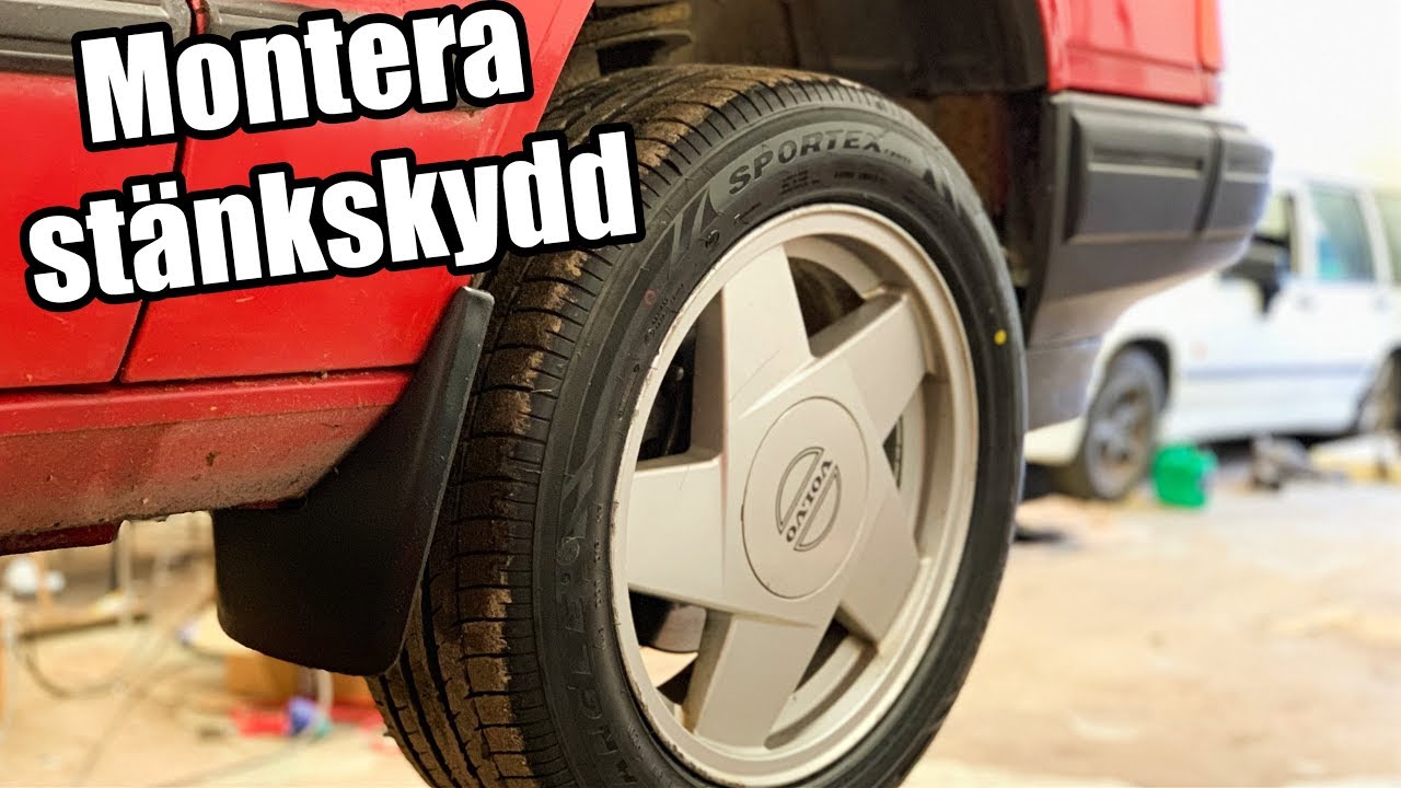 Volvo original stänkskydd på 940 - [VLOGG #194]