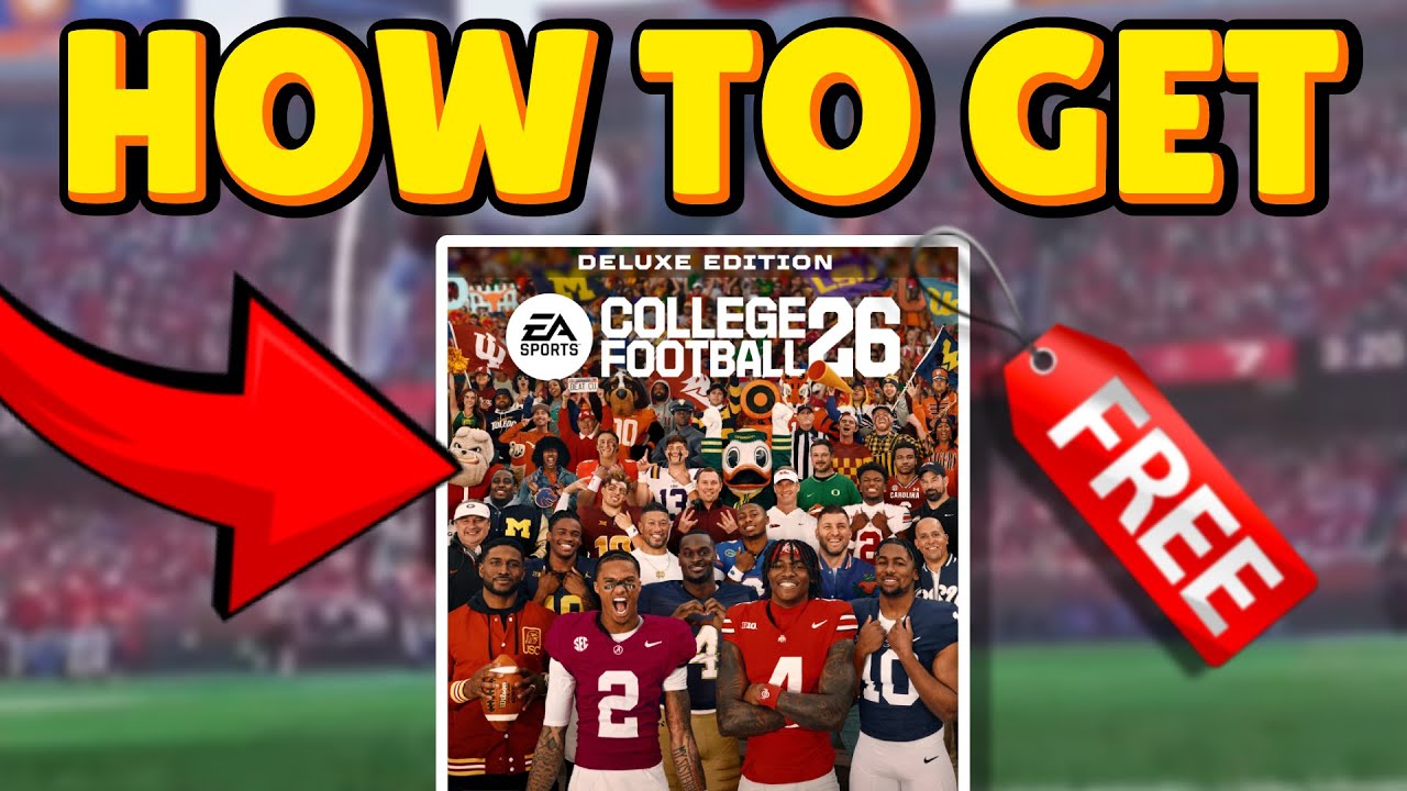 How to get COLLEGE FOOTBALL 26 for FREE (PS5 & XBOX) Play CFB 26 for Free NOW!!