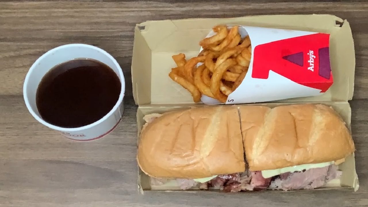 Arby's Brisket Bacon N' Beef Dip!