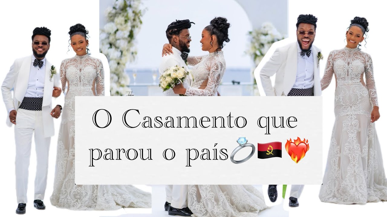 Casamento de Élisabeth Ventura e Cage One parou o país🇦🇴❤️‍🔥💍 veja os Looks dos famosos❤️‍🔥