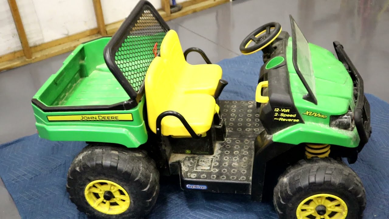Converting a Peg Perego Gator XUV From 12 Volts to 24 Volts | Yeah! It's Faster