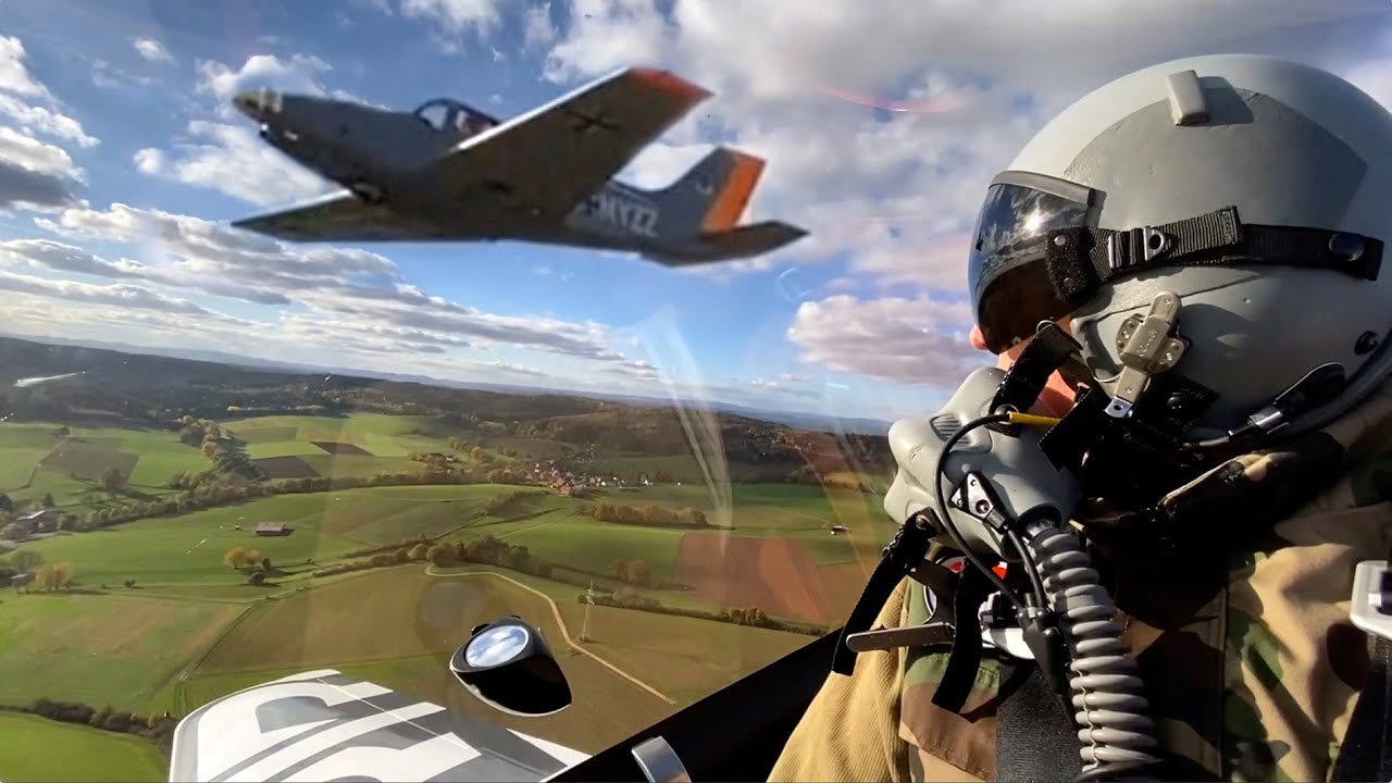 TARRAGON AIRCRAFT / Flug durch Tagebau, RWE Power AG