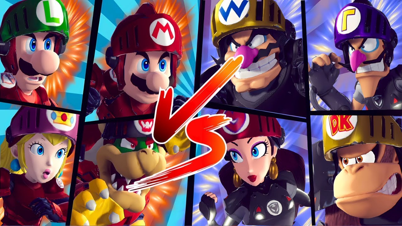 【Mario Strikers Battle League FootballMario & Bowser Join Forces!? Epic Showdown vs Wario & Pauline!