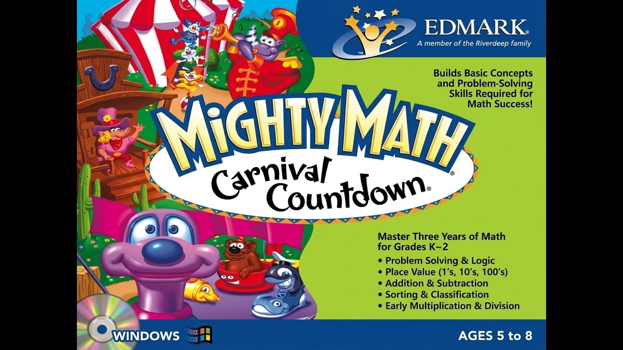 Mighty Math Carnival Countdown Gameplay