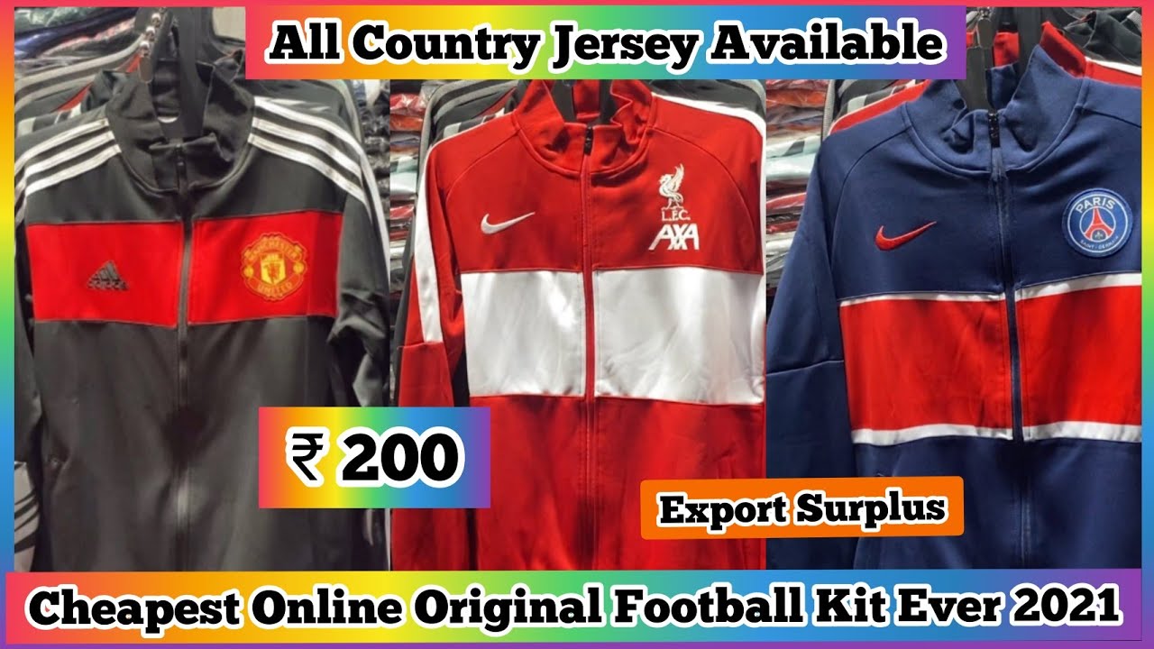 Football Jersey Collection ₹ 200🔥 | Retail Shop In Mumbai | Cheapest Online Football Kit 2023 / 2024