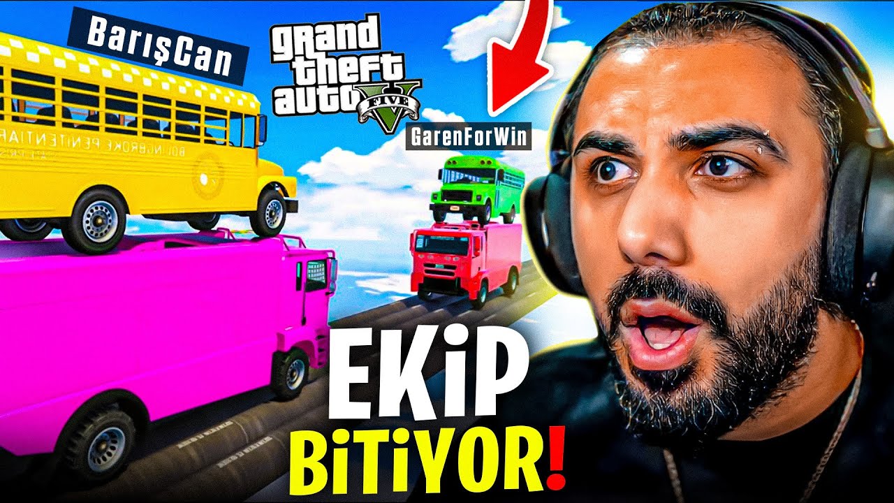 EKİP DAĞILIYOR! HERKES BİRBİRİNE GİRDİ!! | GTA 5 PLAYLIST | Barış Can