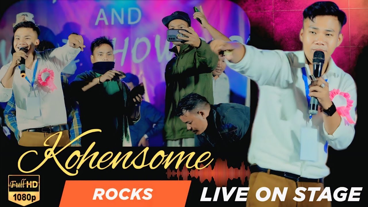KOHENSOME ROCKS ON LIVE STAGE// The most enjoying performance