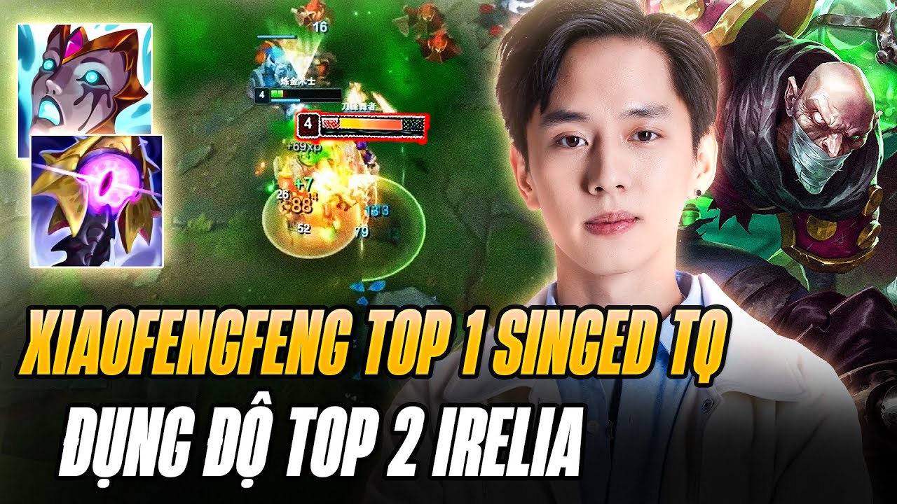 Top 1 Singed TQ Xiaofengfeng Với Lối Build Full AP Cực Nhiều Damage Đối Đầu Top 2 Irelia Và Cái Kết