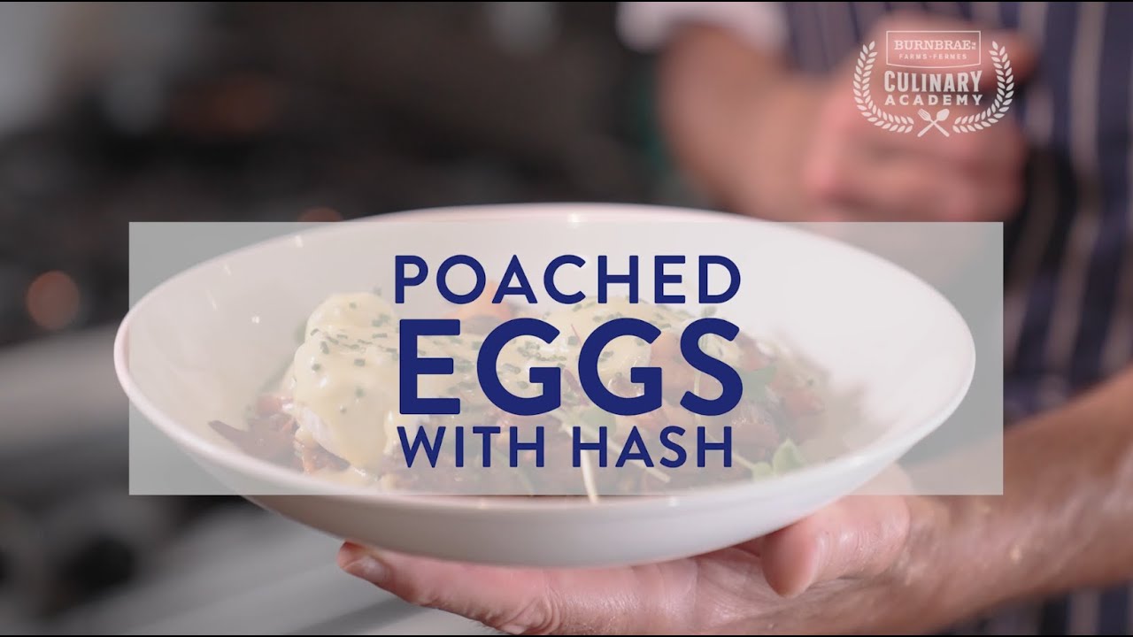 Chef Michael Bonacini's Poached Eggs with Hash