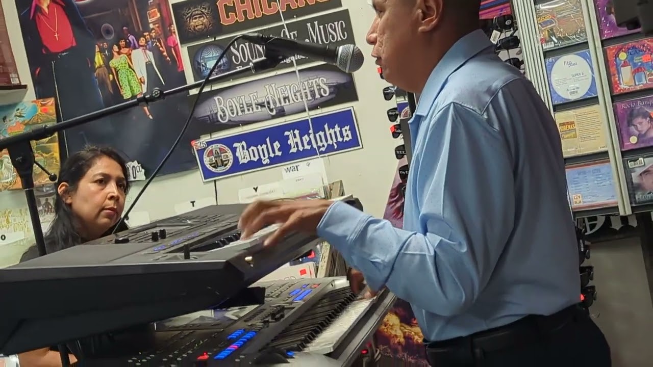 Julio Morones Live Performance in East Los