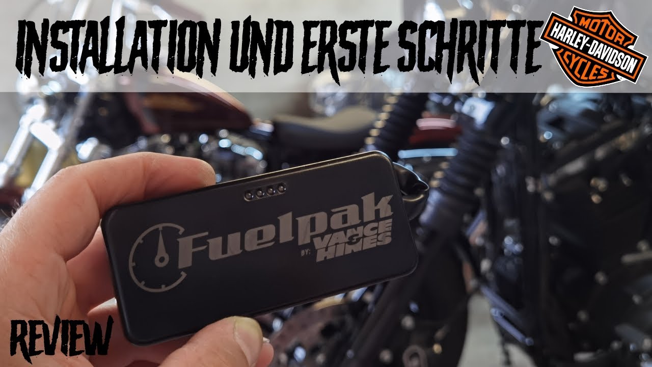 Vance & Hines Fuelpak FP3 |  Einbau und Erstinstallation mit App | Harley Davidson | How to