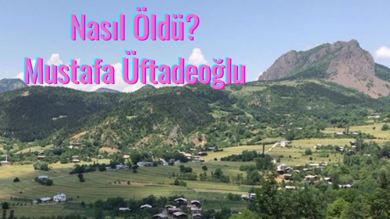 Nasıl Öldü, Mustafa Üftadeoğlu