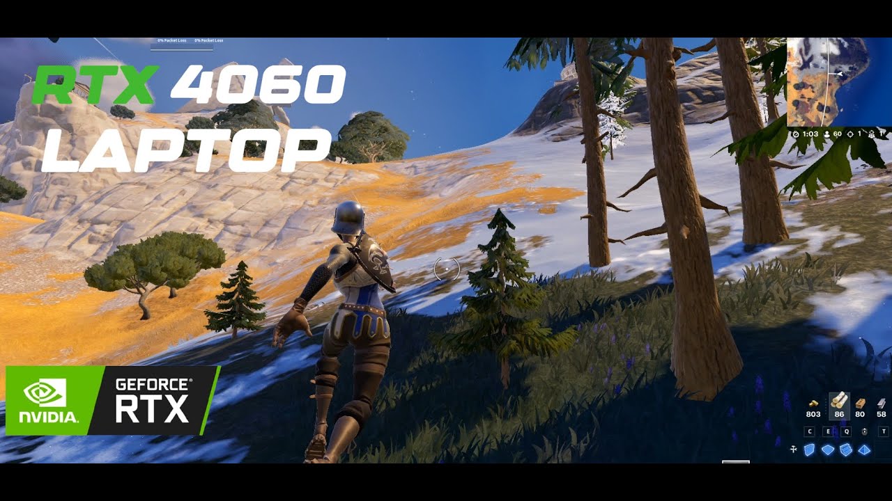 Lenovo LOQ - RTX 4060 + Ryzen 7 7840HS - FORTNITE (Performance Mode)