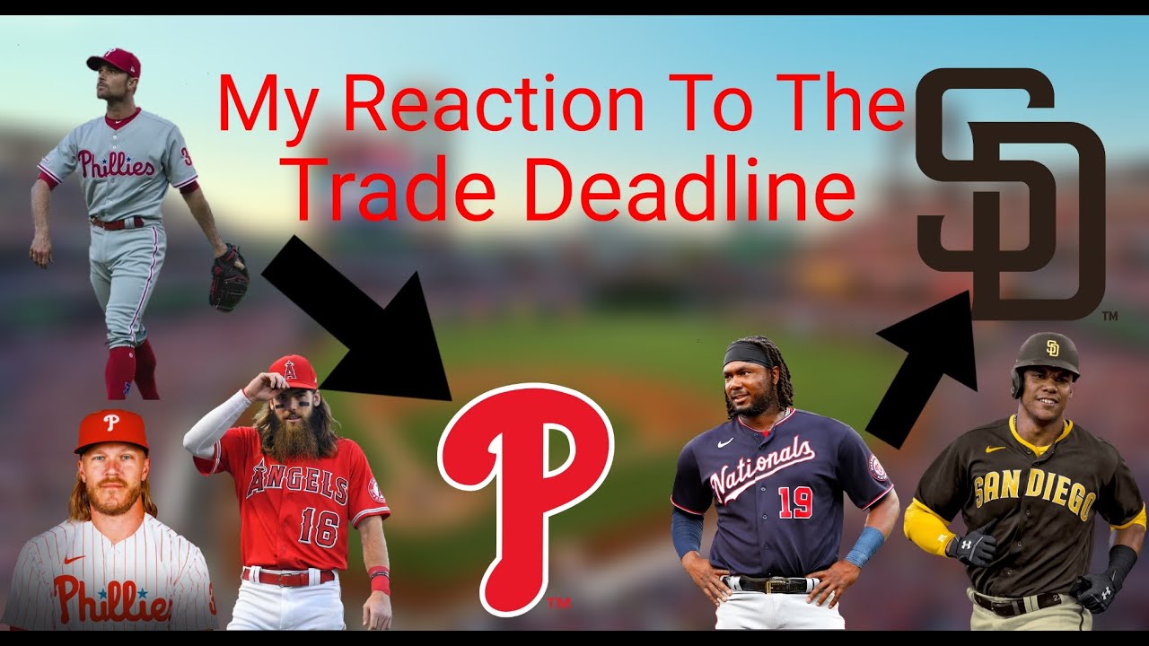 My Reaction To The 2022 MLB Trade Deadline!