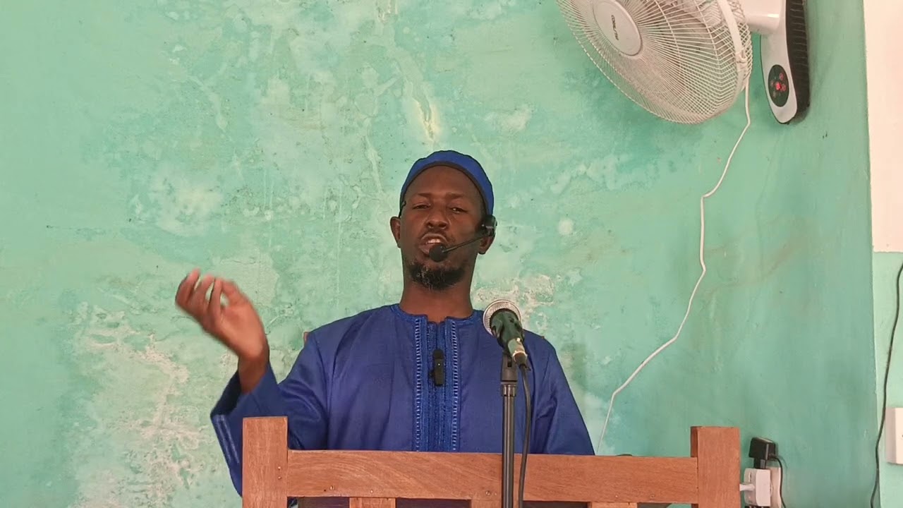Masdjid Oumar lbn Khattab ( RTA ) Niague lac Rose.*خطبة الجمعة خطورة النميمة Imam Aboubacar Ndao H.A